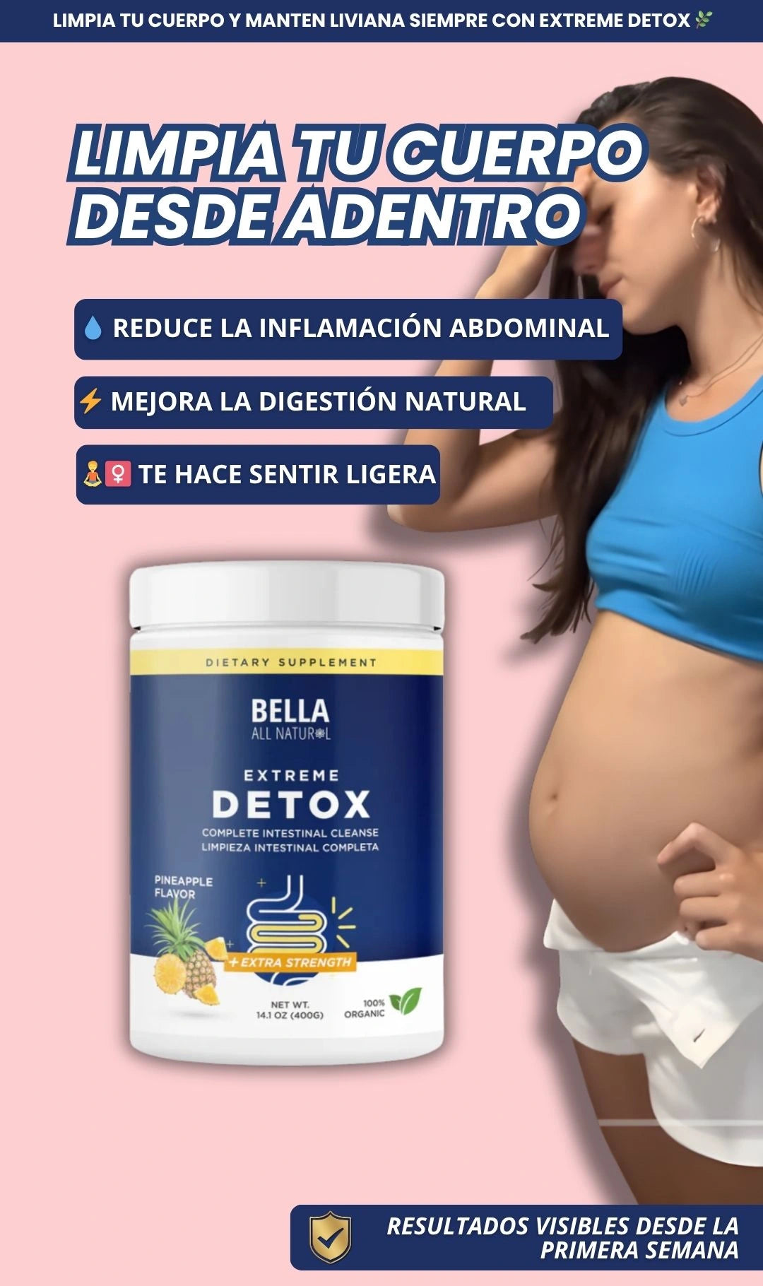 Extreme detox polvo - Tu cuerpo necesita un “reset” después de los excesos.